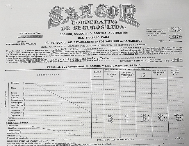 Poliza 1. Sancor Seguros